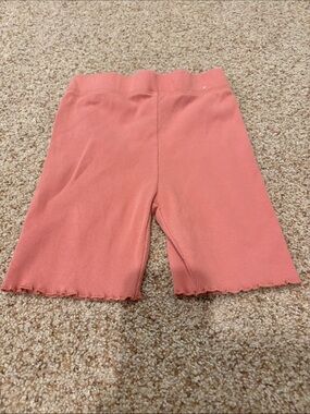 Cotton On Ribbed Bike Shorts in Coral
